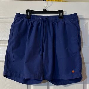 Brooks Brothers Navy Swim Trunks